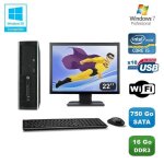 Lot pc hp elite 8100 sff intel core i5 3. 2ghz 16go 750go graveur wifi w7 + 22