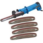 Lot promotionnel lime electrique 13 x 457 mm + 20 bandes abrasives