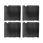 Lot de quatre filtres charbon type 15 (230x210x30mm)