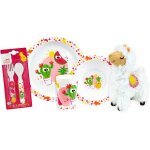 Lot vaisselle - fun house - les amis fruits - verre assiette creuse �16 cm assiette plate �22 cm couverts ...