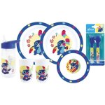 Lot vaisselle - fun house - disney lilo et stitch - 2 verres 2 assiettes plates �22 cm assiette creuse ...