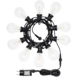 Lotti guirlande lumineuse ext�rieure guinguette d�t� party light - raccordable - 10 ampoules - � 67 mm ...