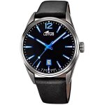 Lotus homme analogique quartz montre avec bracelet en cuir 18685 / 6