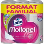 Lotus moltonel papier hyginique format familial - 18 rouleaux