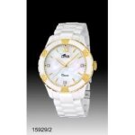 Montre femme lotus 15929 / 2 - céramique - blanc - quartz - analogique Montre femme lotus 15929 / 2 - céramique - blanc - quartz - analogique