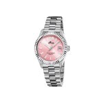 Montre - lotus - freedom - acier - tanche 10 atm - cadran rose