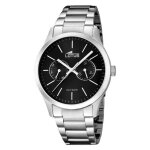 Montre homme - lotus - 15954 / 3 - bracelet mtal - cadran noir - multifonction