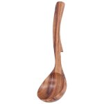Keenso louche � soupe louche en bois acacia cuill�re � bouillie en bois vaisselle traiteur outil de cuisine ...
