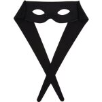 Loup tissu noir bandit masqu zoro - ptit clown - adulte - noir
