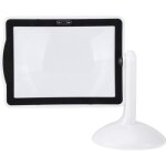 Loupe 360 ??� rotative mains libres 3x �cran led loupe de lecture loupe pour personnes �g�es, enfants ...