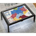 Loupe de lecture led, 300%, loupe de lecture main libre, 19, 5x10, 5x17, 5 cm