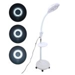 Loupe lumière froide led hauteur réglable 8x loupe pied lampe tatouage beauté Loupe lumière froide led hauteur réglable 8x loupe pied lampe tatouage beauté
