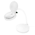 Loupe sur pied pour bureau - logilink - 8 36 dioptries - intensité Loupe sur pied pour bureau - logilink - 8 36 dioptries - intensité