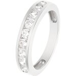 Alliance en argent massif 925 millimes avec diamant de synthse - lova lola van der keen