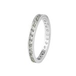 Alliance - lova lola van der keen - tour complet - argent massif 925 - oxyde de zirconium - 2. 5 mm