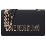 Sac  bandoulire love moschino 26 cm nero - matire synthtique - fermeture aimante