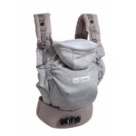 Love radius - porte bebe hoodiecarrier 2 0 - 36m gris athletique