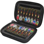 Love - spinner leurres paillettes spinner m�tal p�che leurre cuill�re set � palan sac truite basse saumon ...