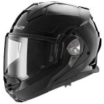 Ls2 casque moto modulable advant x solid noir verni xs