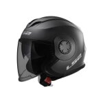 Ls2 jet verso of570 titane mat avec visi�re semi teint�e