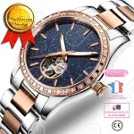 Lsc carnaval montres femmes automatiques mcanique acier marque diamant montres femme mode