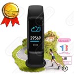 Bracelet intelligent - lsc - podomtre - frquence cardiaque - suivi du sommeil - silicone