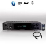 Ltca atm8000bt amplificateur hifi 5. 2 avec fonction bluetooth et karaoke 4 x 75w + 3 x 20w - noir
