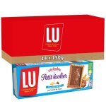 Lu - 14 botes du petit ecolier - biscuits petit beurre napps au chocolat au lait - (14x150g)