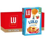 Lu - 16 boîtes de 6 sachets de lulu la coqueline - gâteaux fourrés à la fraise - (16x165g) Lu - 16 boîtes de 6 sachets de lulu la coqueline - gâteaux fourrés à la fraise - (16x165g)