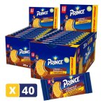Biscuit petit djeuner - lu - biscuit au chocolat - 2 prsentoir de 20 sachets de prince - format pocket ...