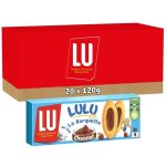 Lu - 20 botes de 3 sachets de lulu la barquette - biscuits au chocolat - (20x120g)