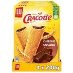 Lu - 4 botes de cracotte - biscottes fourres au chocolat - (4x200g)