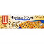 Lu - biscuit feuillet dor 125g - lot de 4