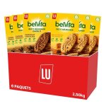 Lu - la bote belvita - lot de 6 paquets : belvita miel choco x3 belvita chocolat et crales x3 - 250kg ...