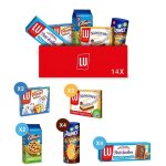 Lu la bote plaisir - assortiment de goters - 160 biscuits - pepito napolitain granola petit ecolier ...