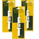 Lucifer - gel anti cafards 25 gr seringue insecticide avec attractif anti cafard & blattes (lot de 3 ...