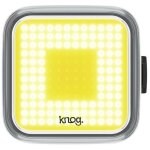 Lumire avant blinder led noire rechargeable de 200 lumens - knog - carr - guidon - vlo loisir