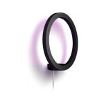 Applique murale - philips hue - sana - 20w - noir - led int�gr�e - contr�le bluetooth
