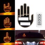 Accessoire voiture - mioloe - lumire doigt - haute luminosit - 3 modes - facile  installer