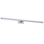 Luminaire mural led asten - ip44 - 15w - chrome - 900mm - salle de bain kl - 26682