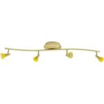 Plafonnier - xelux - ae1611137 mirage - laiton brossé - 4 spots orientables - 35 w gu 5. 3 Plafonnier - xelux - ae1611137 mirage - laiton brossé - 4 spots orientables - 35 w gu 5. 3