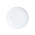 Service de vaisselle - luminarc - diwali - 6 pcs - verre - blanc - 19 cm