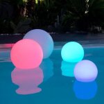 Lumisky sphère led sans fil télécommandable 30 cm - multicolore Lumisky sphère led sans fil télécommandable 30 cm - multicolore