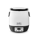 Lunch - box �lectrique - sim�o - 300 w - noir et blanc - 125 cl - design ergonomique