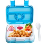 Lunch box enfants boite bento avec 4 compartiments une cuillère boîte à repas pour nourriture boîte de ... Lunch box enfants boite bento avec 4 compartiments une cuillère boîte à repas pour nourriture boîte de ...