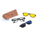 Lunettes anti - lumi�re bleue - pearl - 3 en 1 - verres polaris�s - sur - lunettes magn�tiques - uv400 ...