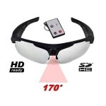 Lunettes camra embarque sport pro hd 720p mini appareil photo 8mp 120 plastique yonis