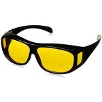 Lunette vision nocturne - hd vision - anti - reflet - mixte - noir - adulte