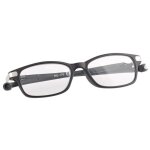 Lunettes de lecture - infactory - mod�le avec branches magn�tiques - dioptrie + 10 - noir - ajustable ...