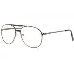 Lunettes loupes - new time - grosses lunetteslloupe argent en metal vysia - dioptrie 2 - gris
